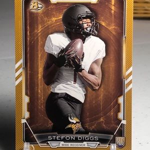 Stefon diggs gold rookie card /399 psa 10?